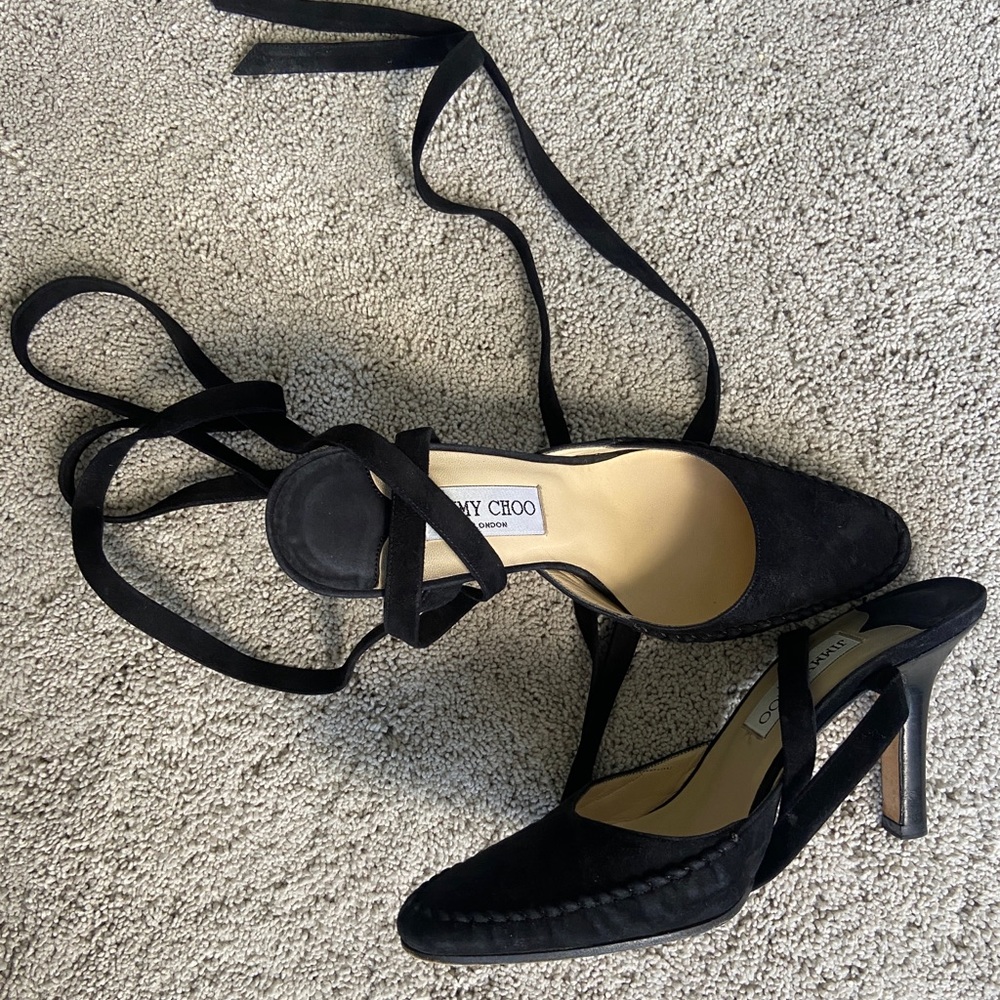 Jimmy Choo Elegant Strappy Heel